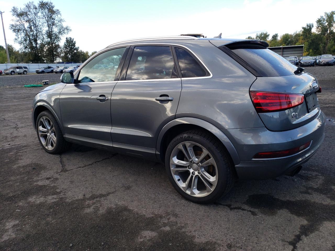 2015 Audi Q3 VIN WA1EFCFS4FR014223 Copart auction photo, mechanical damage thumbnail 2