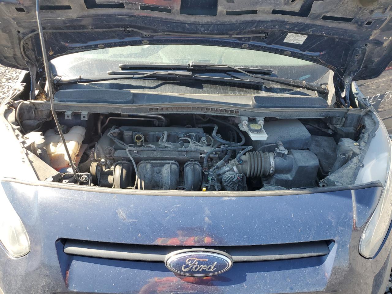 2017 Ford Transit VIN NM0LE7E7XH1297455 Copart auction photo, rear end damage thumbnail 12