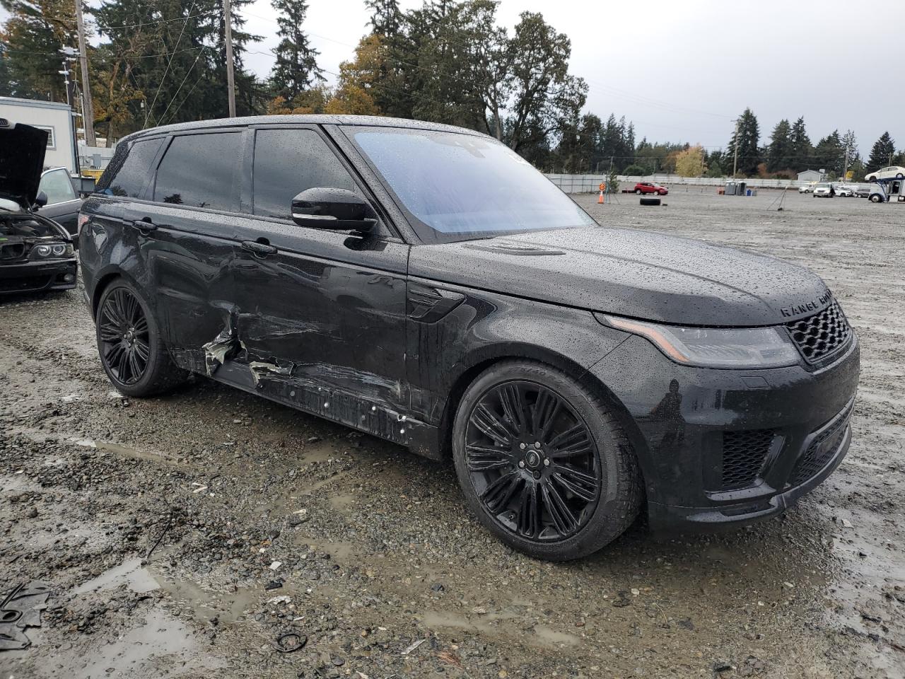 2018 Land Rover Range Rover VIN SALWV2SV5JA405968 Copart auction photo, side damage thumbnail 4