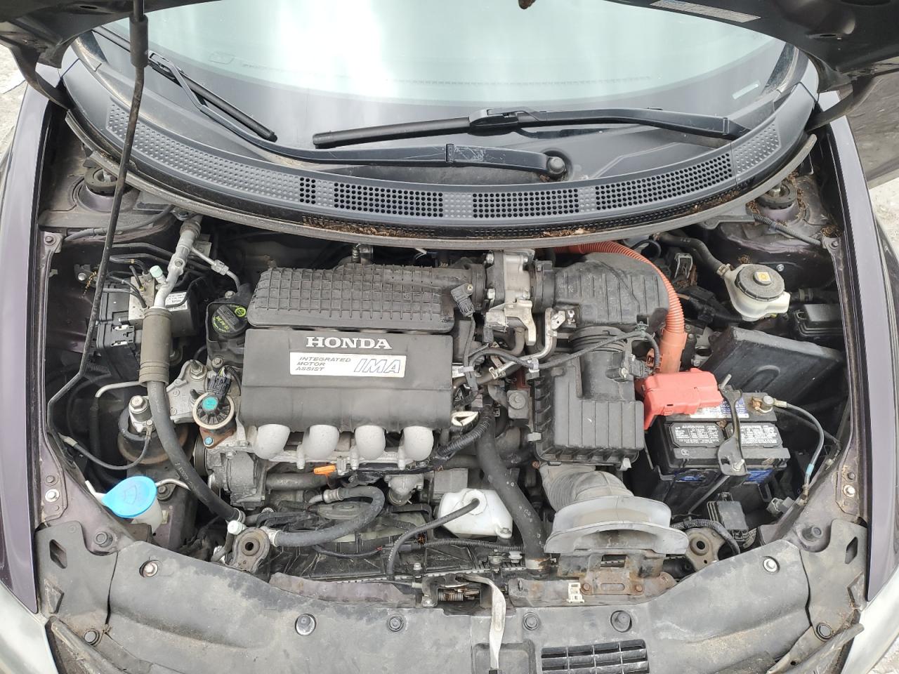 2013 Honda CR-Z VIN JHMZF1D41DS000557 Copart auction photo, front end damage thumbnail 11