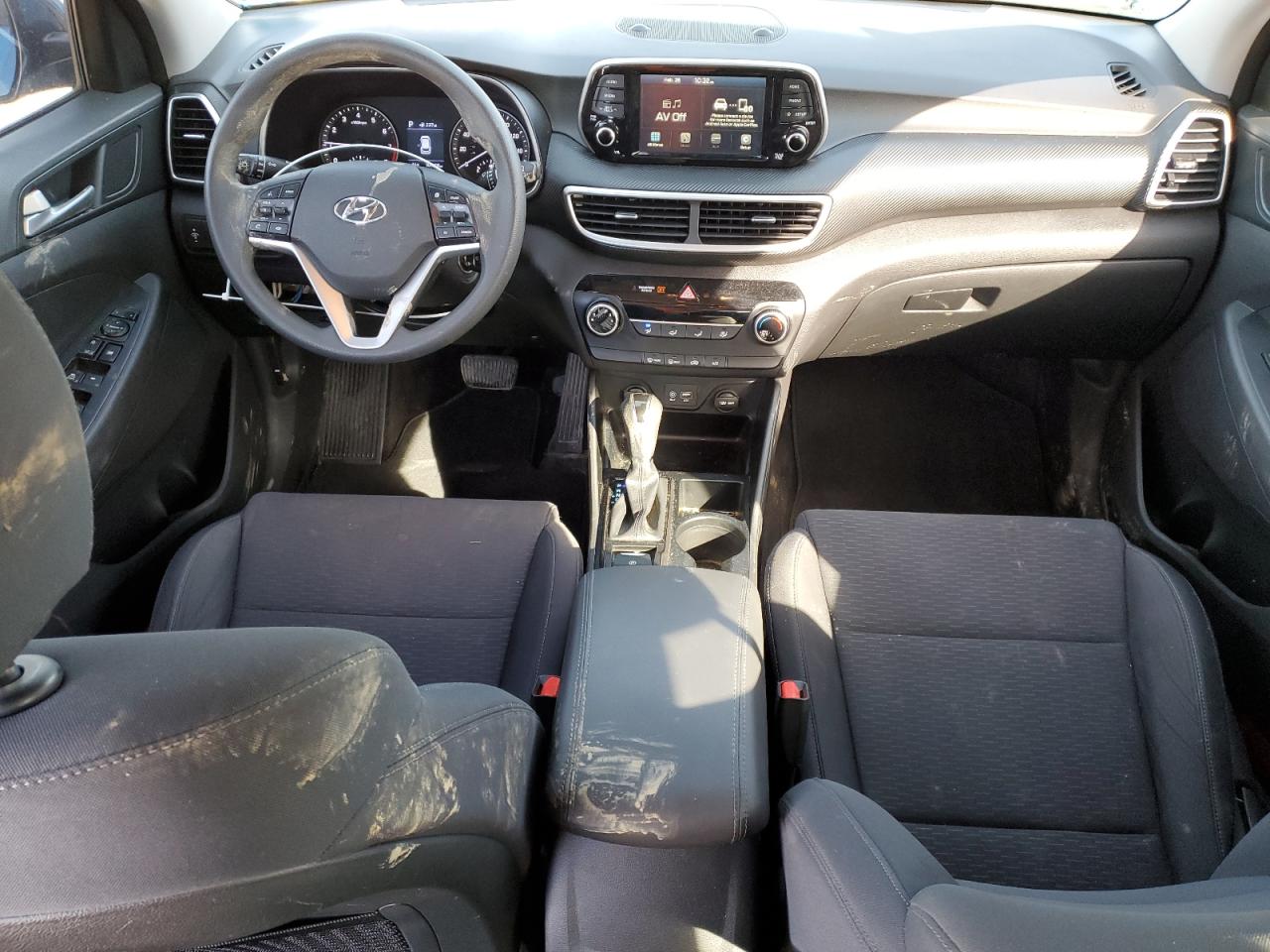 2020 Hyundai Tucson VIN KM8J2CA43LU172873 Copart auction photo, rear end / mechanical damage thumbnail 8