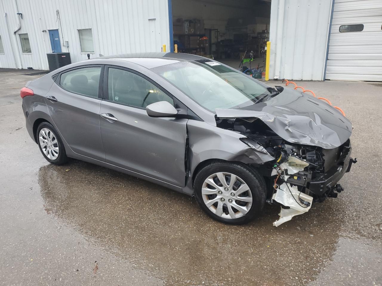 2012 Hyundai Elantra VIN 5NPDH4AE1CH108582 Copart auction photo, front end damage thumbnail 4