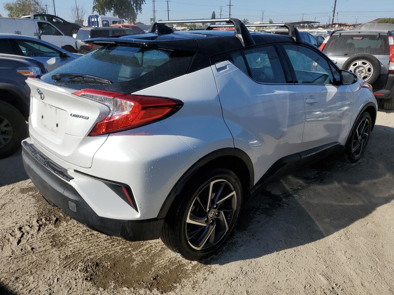 2022 Toyota C-HR VIN NMTKHMBX4NR145810 Copart auction photo, mechanical / front end damage thumbnail 3