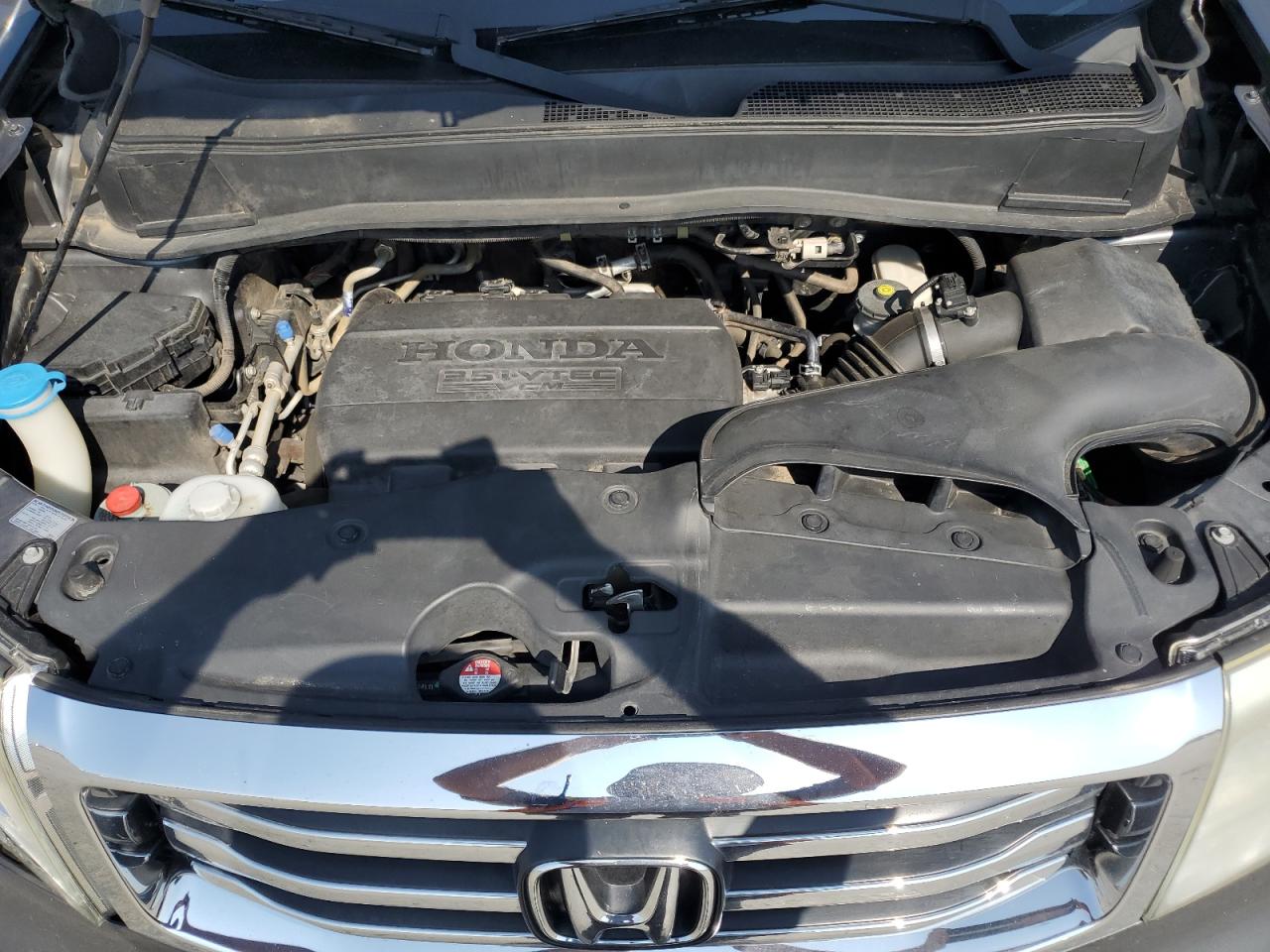 2013 Honda Pilot VIN 5FNYF3H52DB004609 Copart auction photo, front end / hail damage thumbnail 13