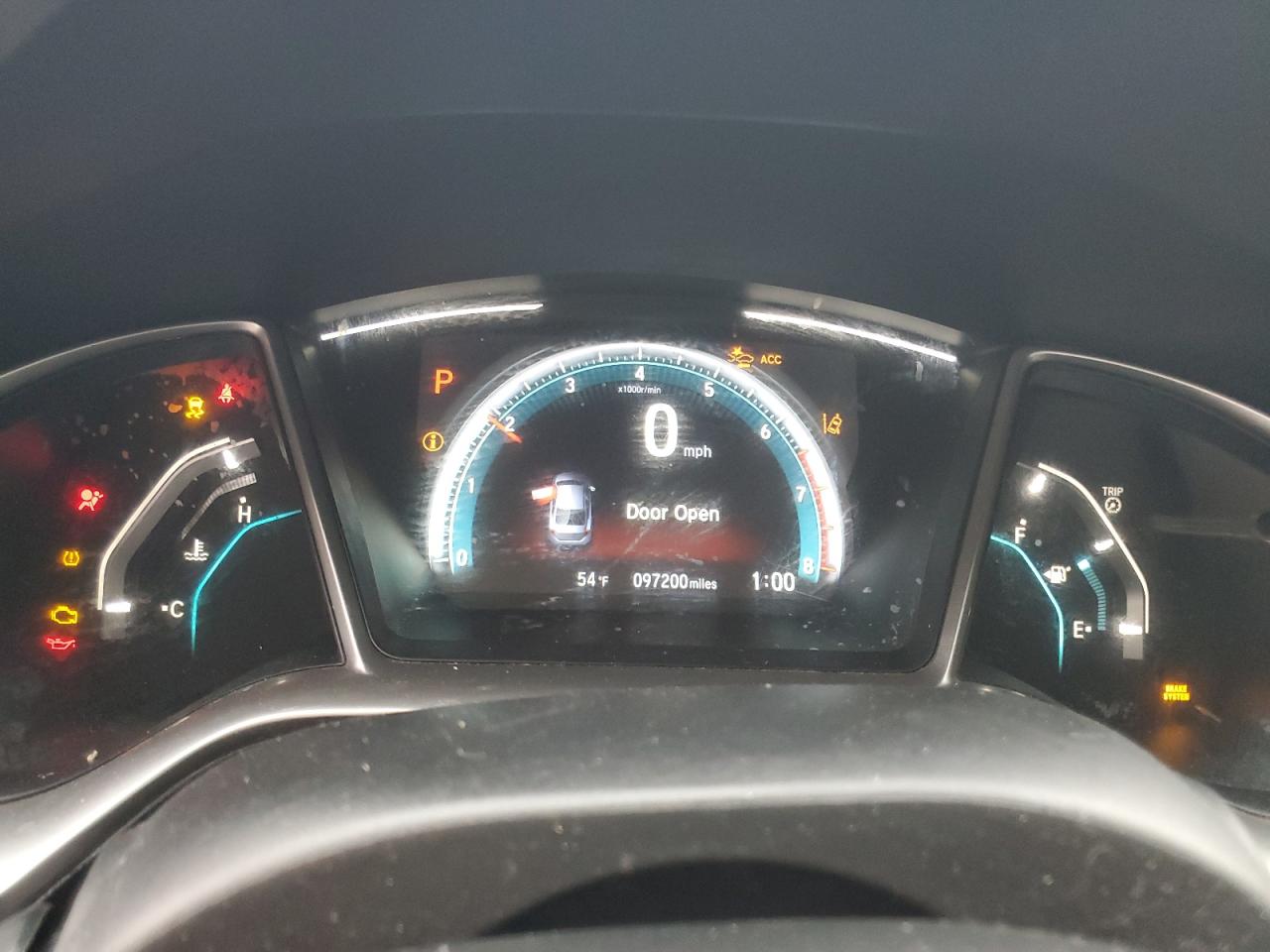 2019 Honda Civic VIN JHMFC1F33KX012550 Copart auction photo, front end damage thumbnail 9