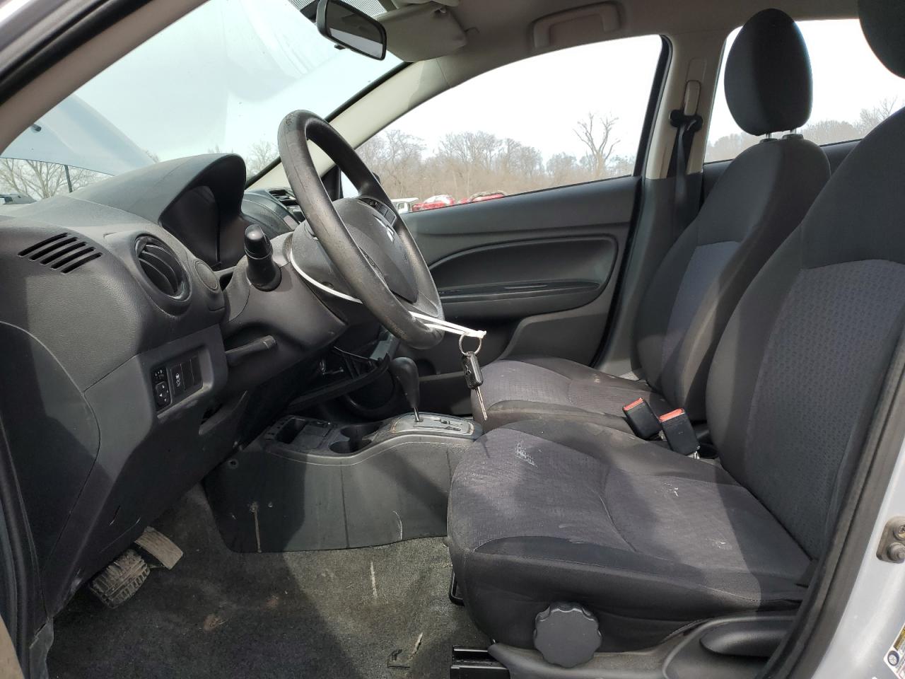2019 Mitsubishi Mirage VIN ML32A3HJ2KH001565 Copart auction photo, front end damage thumbnail 7
