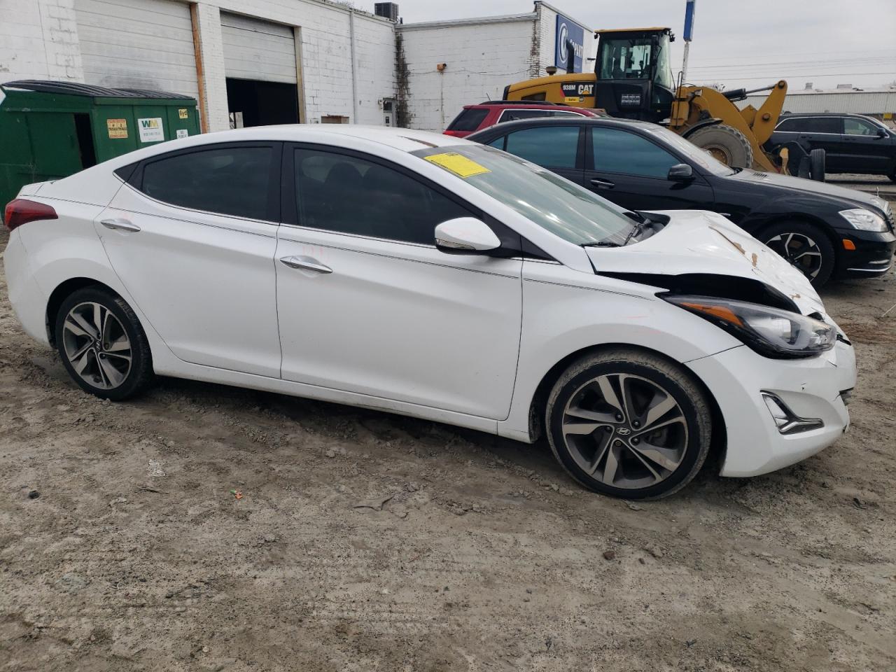 2015 Hyundai Elantra VIN 5NPDH4AE6FH561312 Copart auction photo, front end damage thumbnail 4