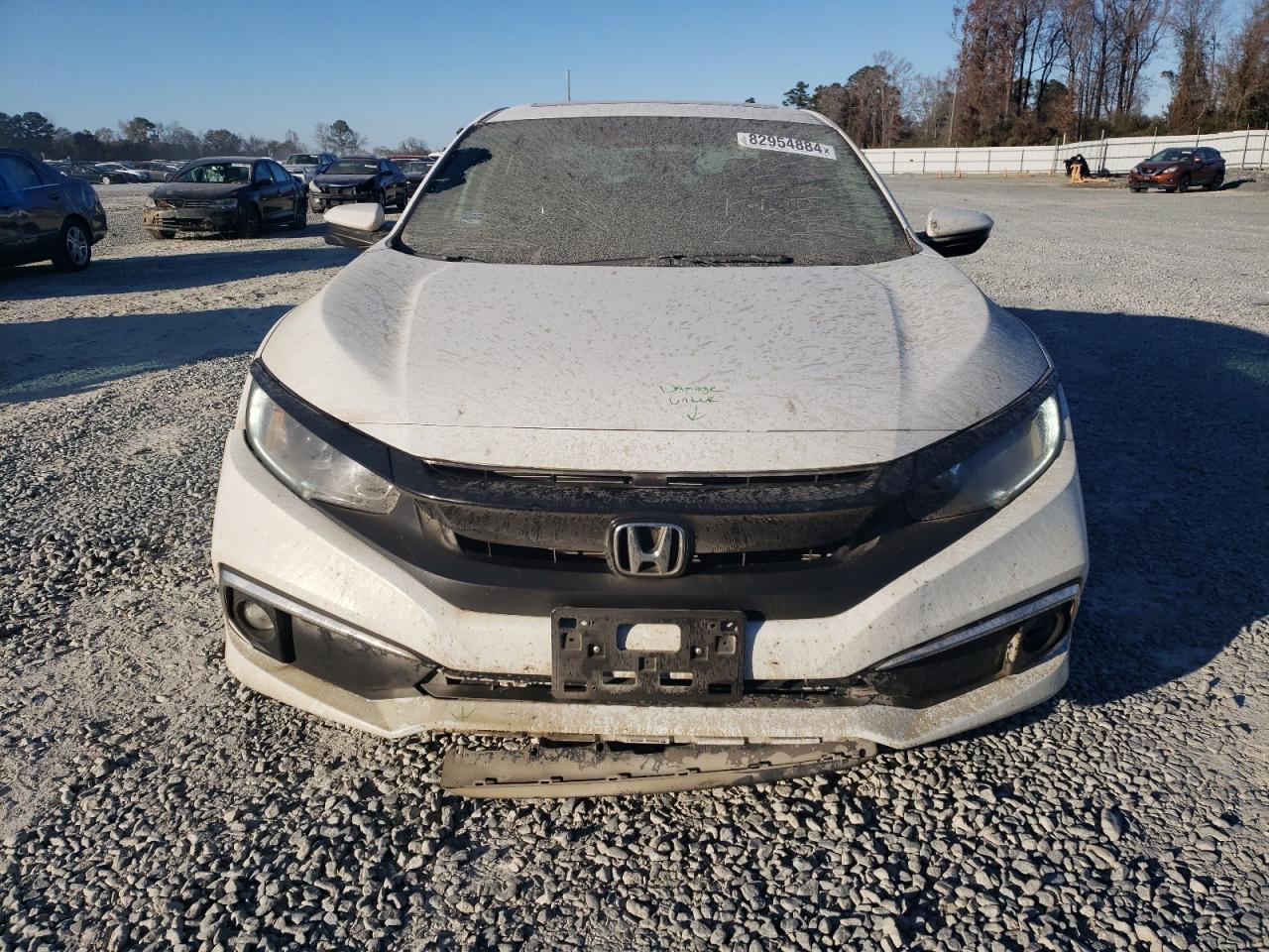 2019 Honda Civic VIN JHMFC1F37KX007254 Copart auction photo, front end damage thumbnail 5