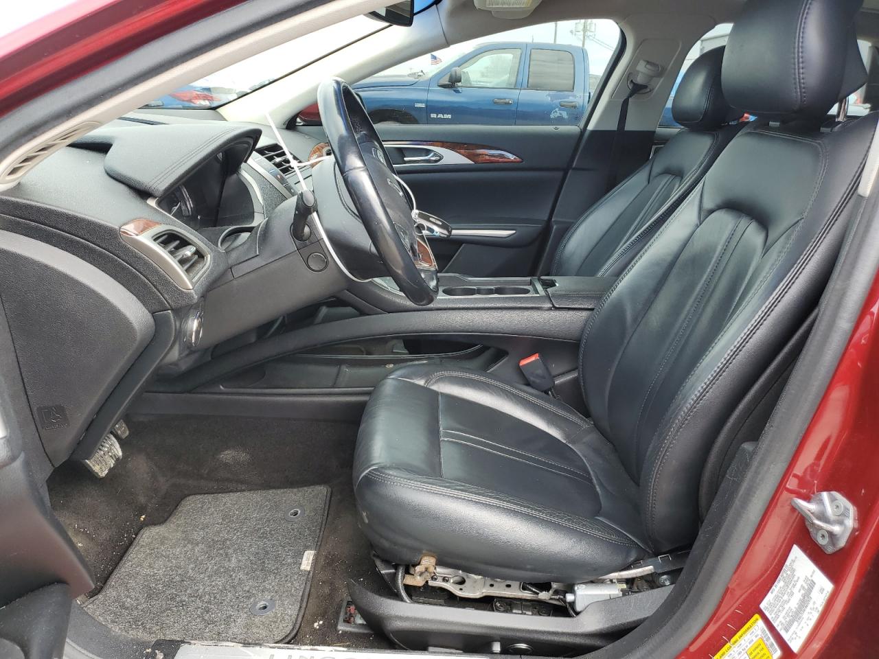 2015 Lincoln MKZ VIN 3LN6L2LU6FR602918 Copart auction photo, rear end damage thumbnail 7