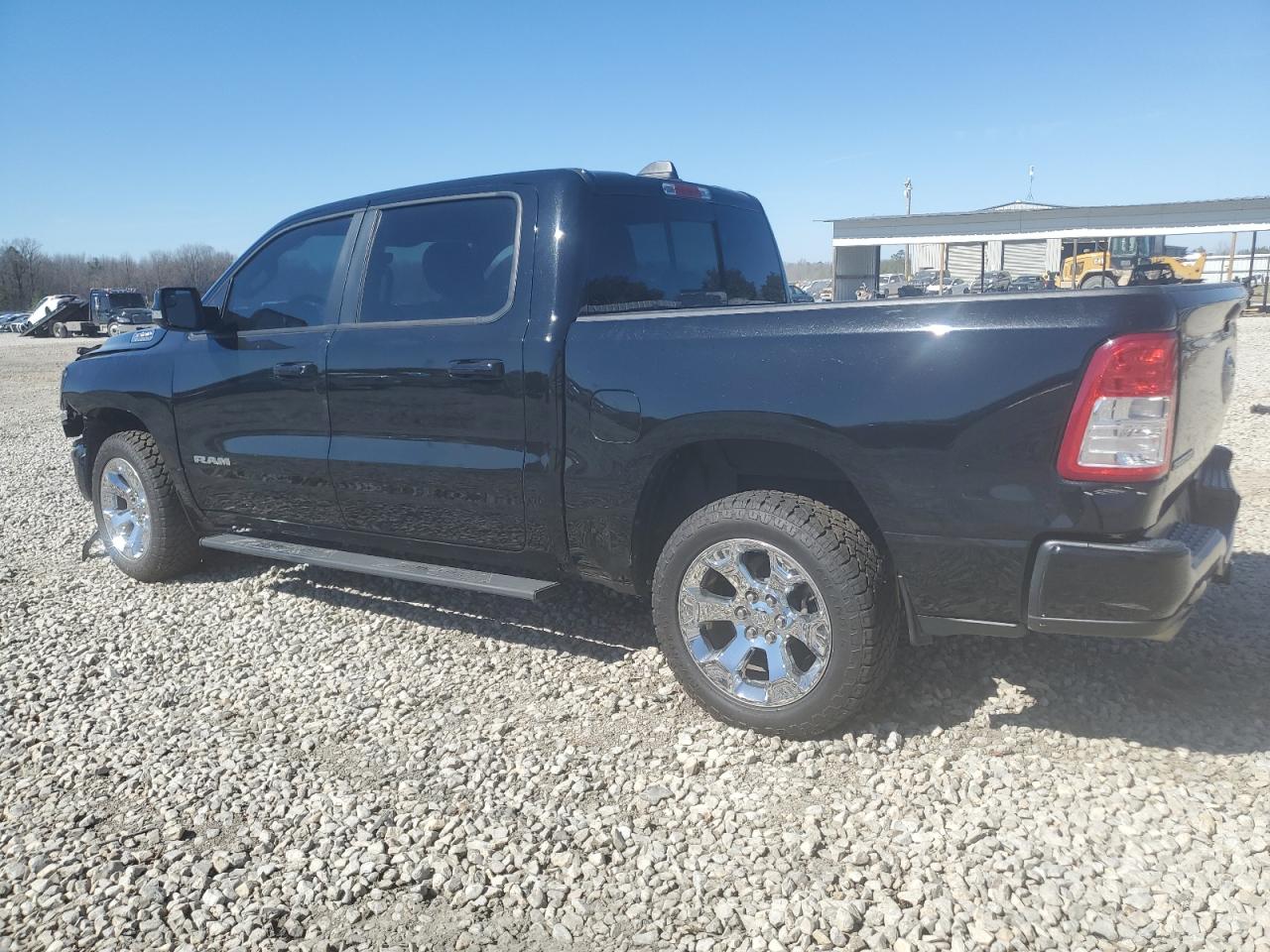 2019 RAM 1500 VIN 1C6RREFT7KN792169 Copart auction photo, front end / side damage thumbnail 2