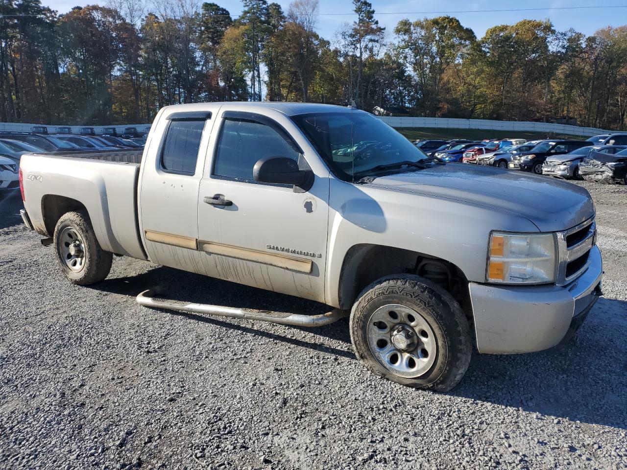 2009 Chevrolet Silverado VIN 2GCEK29CX91120933 Copart auction photo, water/flood / minor dent/scratches damage thumbnail 4