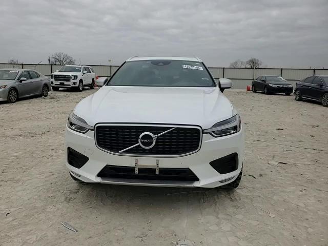 2019 Volvo XC60 VIN LYV102DM5KB219250 Copart auction photo, rear end / side damage thumbnail 11