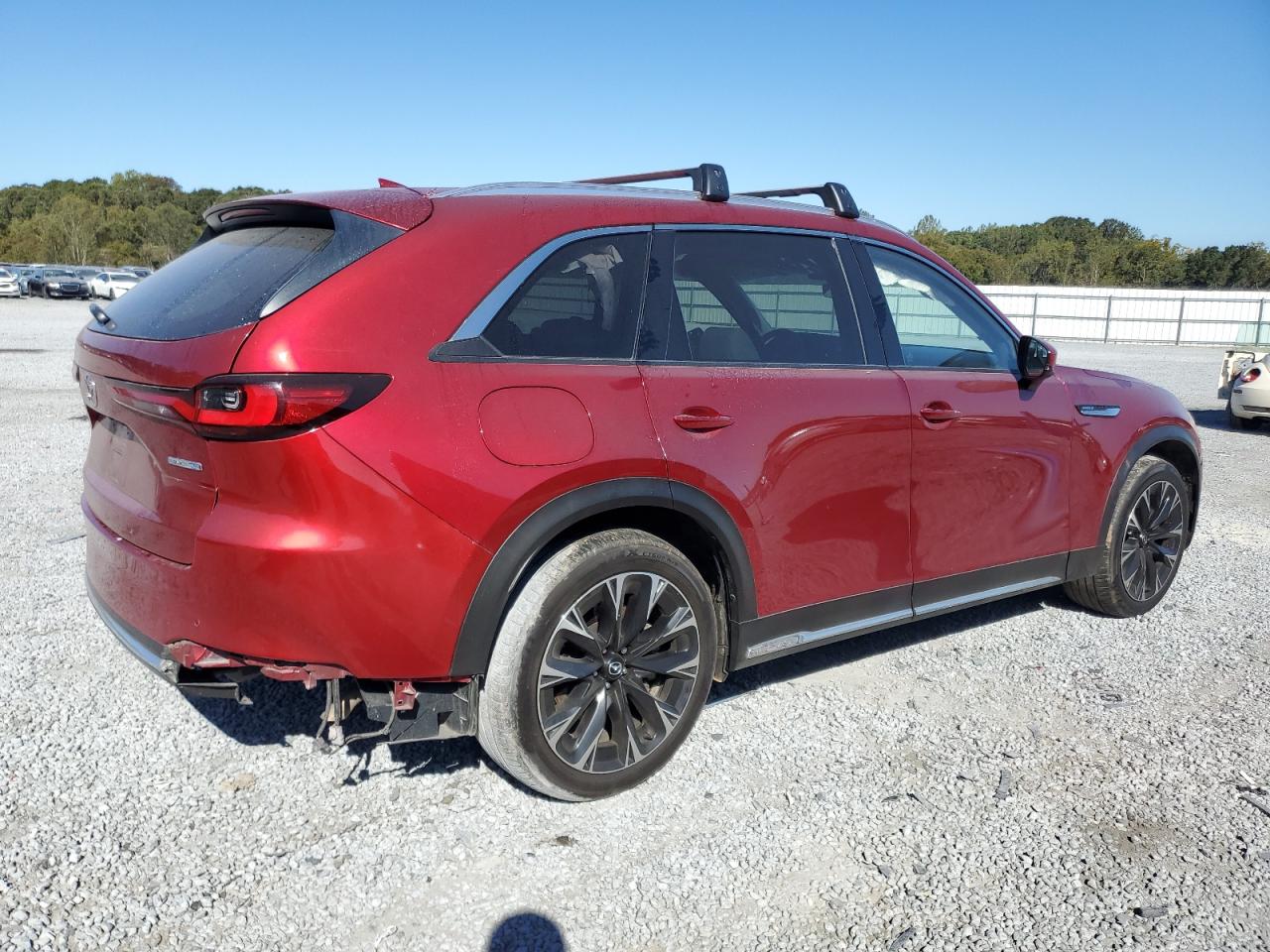 2024 Mazda CX-90 VIN JM3KKDHA6R1111397 Copart auction photo, rear end / side damage thumbnail 3