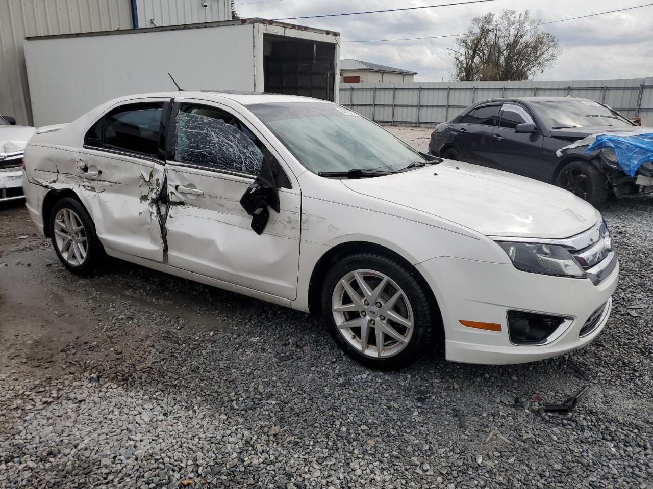 2010 Ford Fusion VIN 3FAHP0JA3AR250474 Copart auction photo, side / rear end damage thumbnail 4