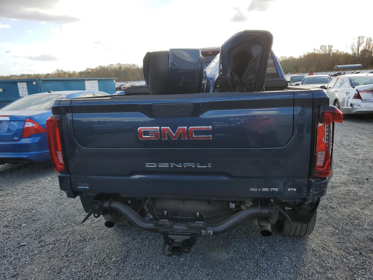 2019 GMC Sierra VIN 1GTU9FEL3KZ322515 Copart auction photo, rear end / front end damage thumbnail 6