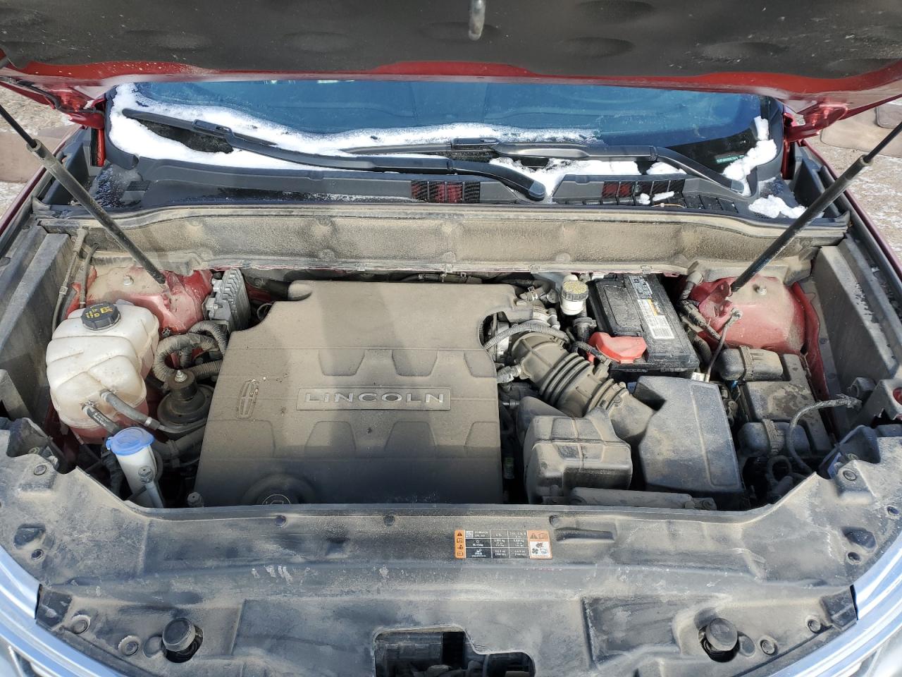 2016 Lincoln MKX VIN 2LMPJ8KR3GBL70678 Copart auction photo, side damage thumbnail 11