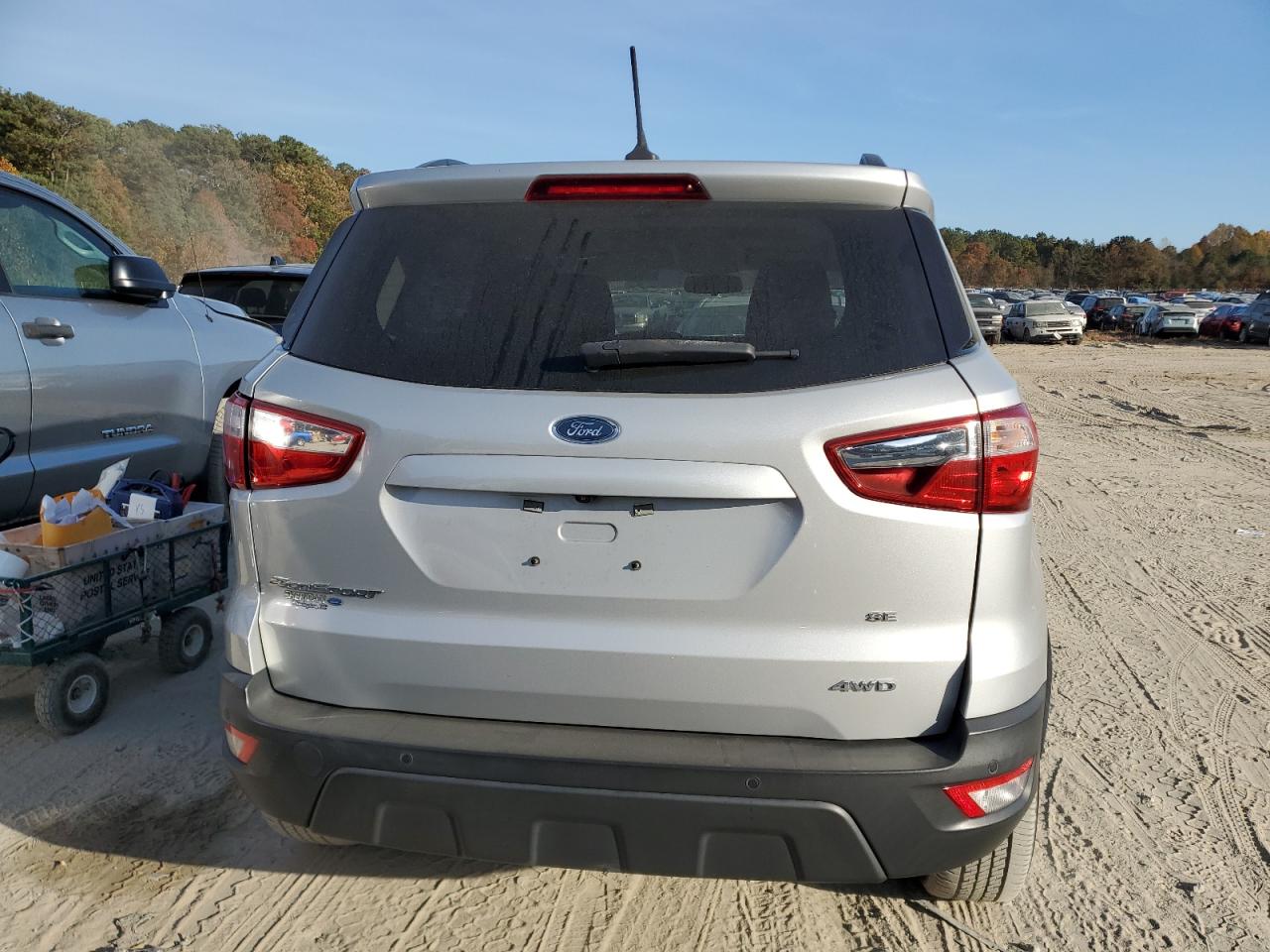 2020 Ford EcoSport VIN MAJ6S3GL9LC314471 Copart auction photo, front end damage thumbnail 6