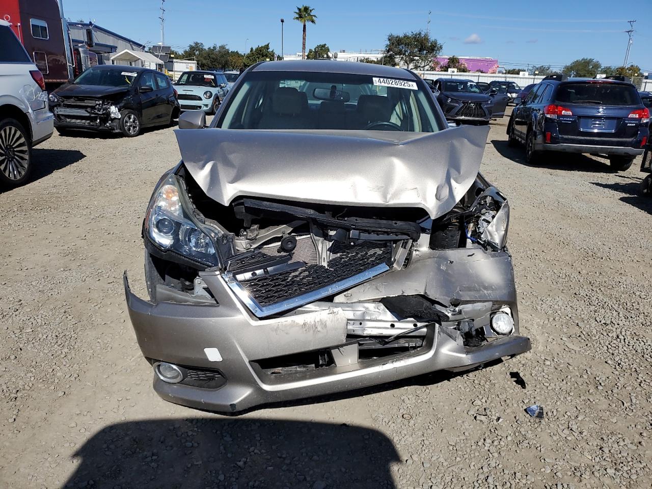 2014 Subaru Legacy VIN 4S3BMBK6XE3017565 Copart auction photo, front end damage thumbnail 5
