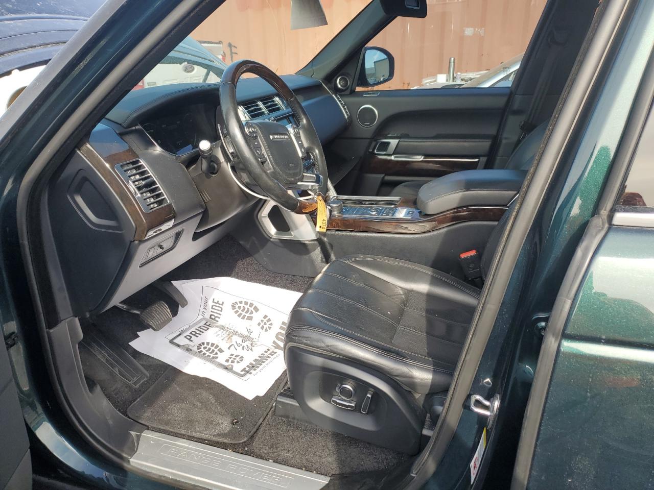 2016 Land Rover Range Rover VIN SALGS2VF6GA283972 Copart auction photo, mechanical damage thumbnail 7