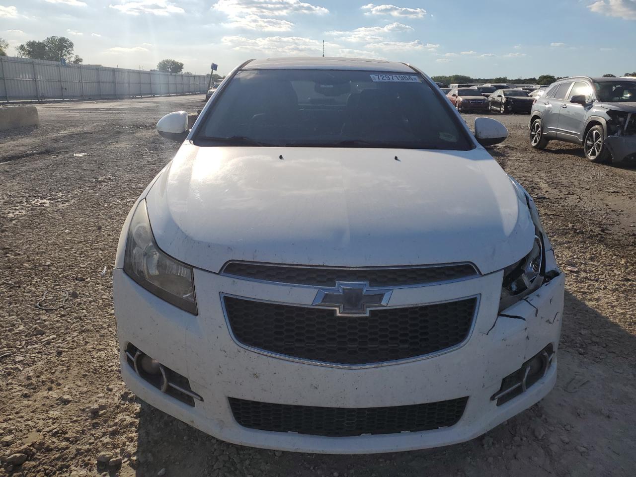 2014 Chevrolet Cruze VIN 1G1PG5SB7E7295210 Copart auction photo, front end / side damage thumbnail 5