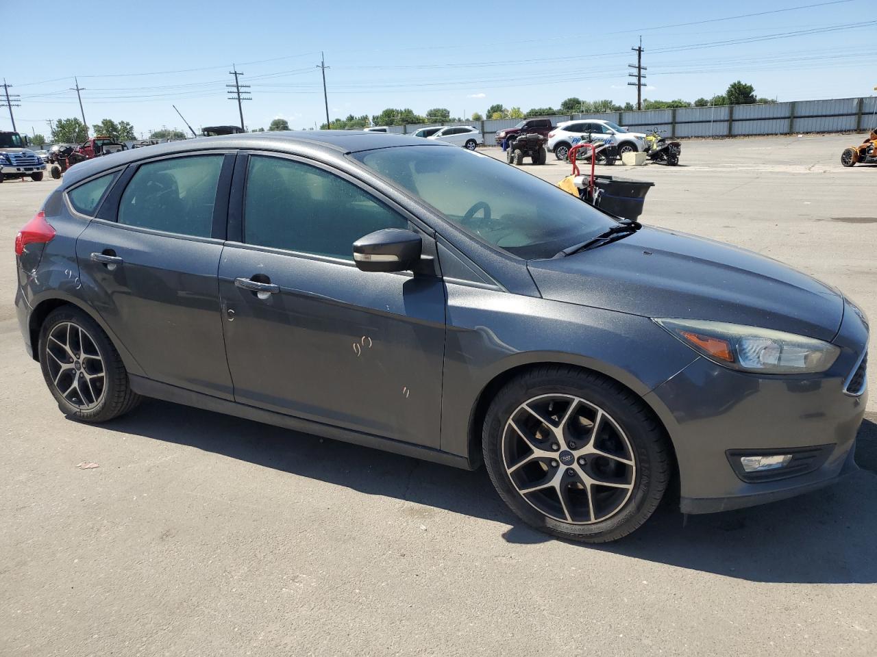 2017 Ford Focus VIN 1FADP3M2XHL284893 Copart auction photo, burn - interior damage thumbnail 4