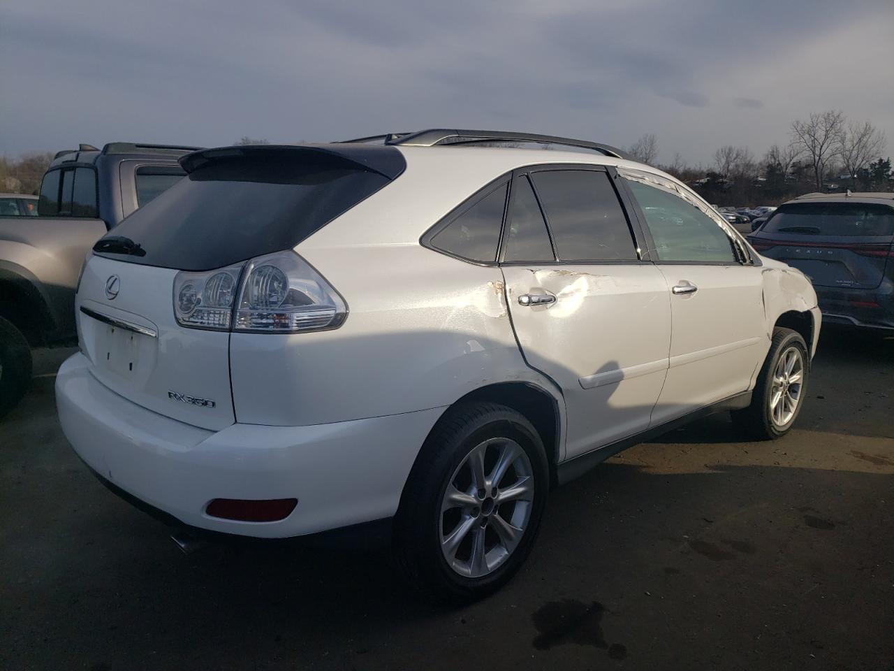 2009 Lexus RX VIN 2T2HK31UX9C112089 Copart auction photo, side / minor dent/scratches damage thumbnail 3