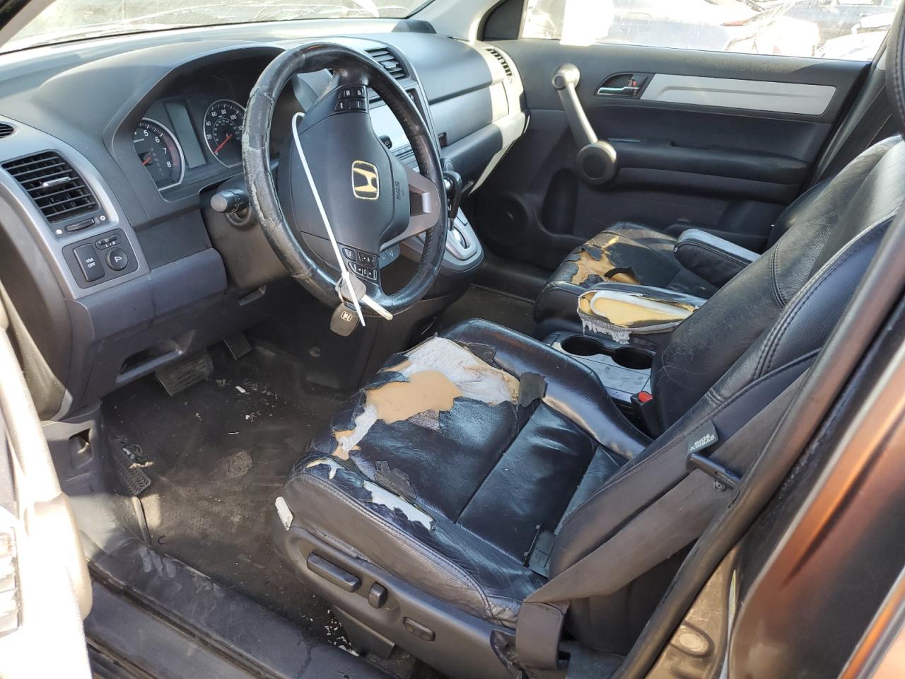 2009 Honda CR-V VIN 5J6RE38749L005025 Copart auction photo, front end damage thumbnail 7