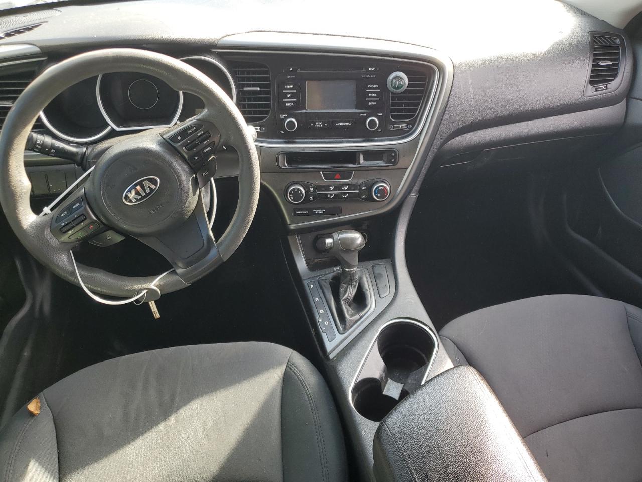 2015 KIA Optima VIN KNAGM4A75F5653650 Copart auction photo, front end / undercarriage damage thumbnail 8