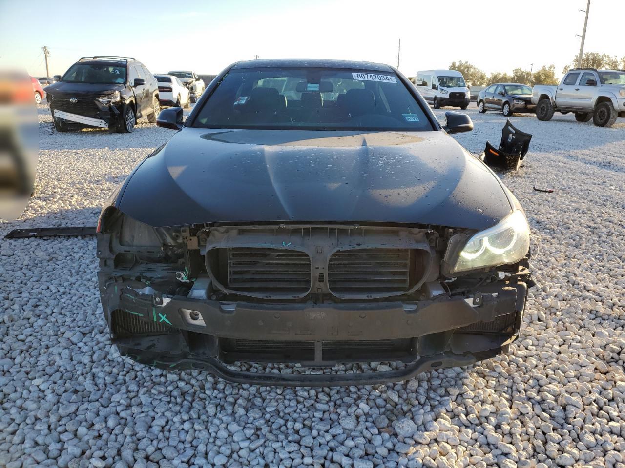 2016 BMW 5er VIN WBA5B1C52GG552093 Copart auction photo, front end damage thumbnail 5