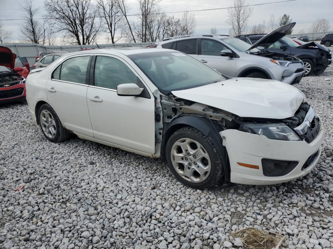 2010 Ford Fusion VIN 3FAHP0HA8AR283542 Copart auction photo, front end damage thumbnail 4