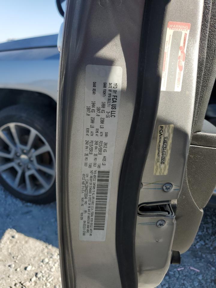 2016 Jeep Compass VIN 1C4NJCBA4GD726540 Copart auction photo, front end / minor dent/scratches damage thumbnail 15