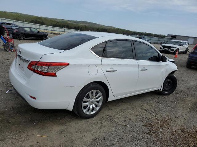 2015 Nissan Sentra VIN 3N1AB7AP8FY374909 Copart auction photo, front end / rear end damage thumbnail 3
