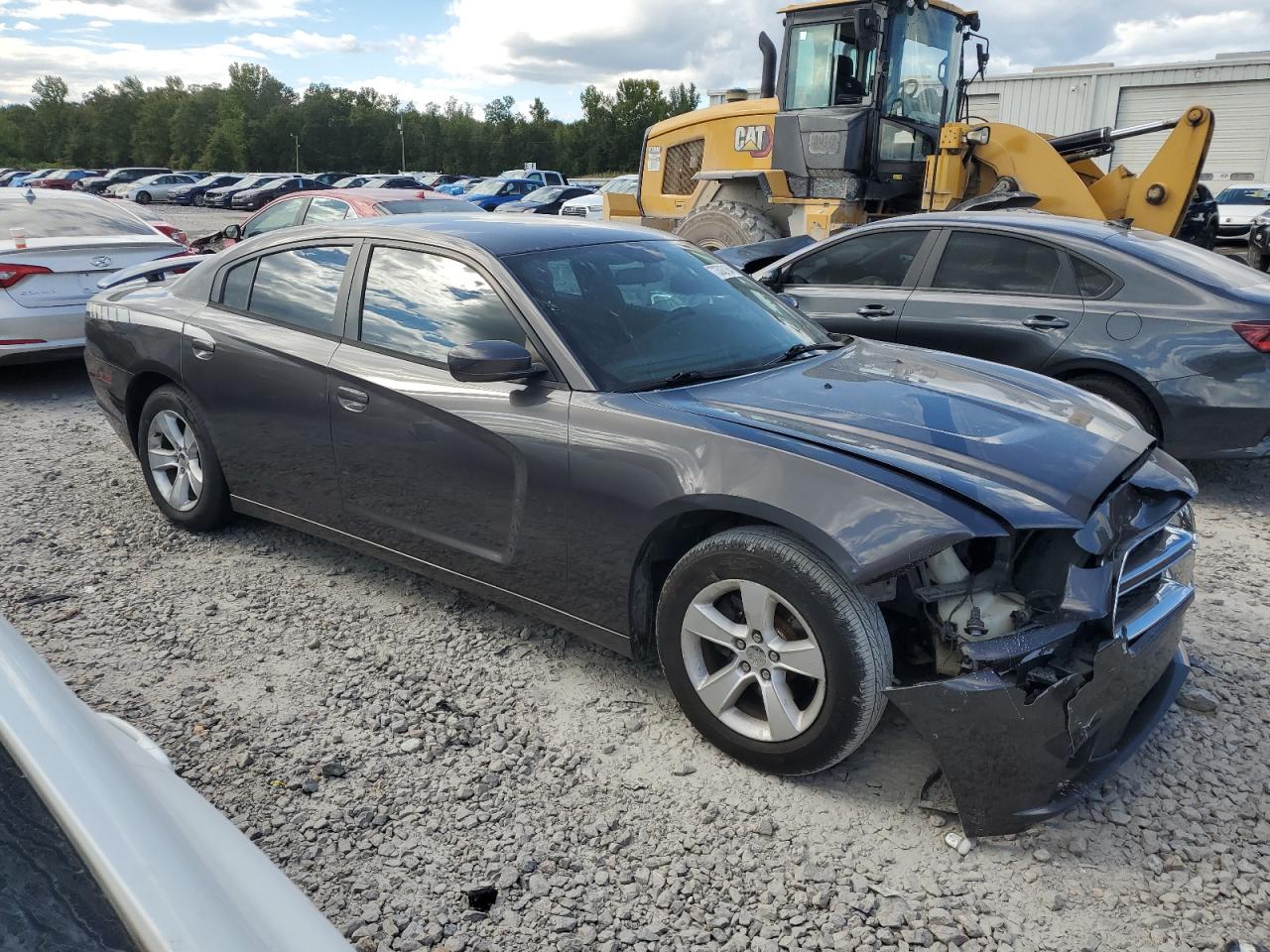 2014 Dodge Charger VIN 2C3CDXBG8EH170313 Copart auction photo, front end damage thumbnail 4