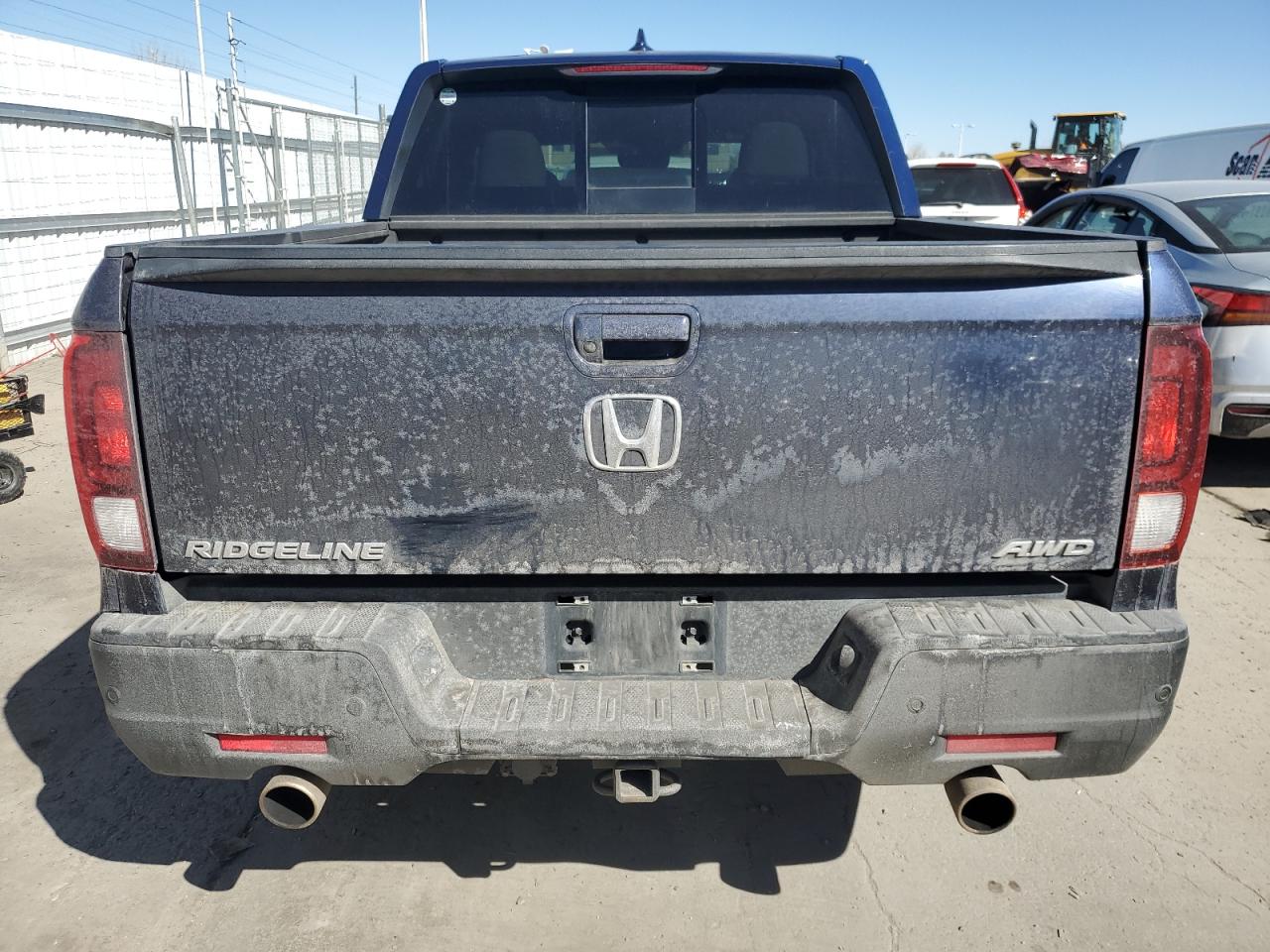2021 Honda Ridgeline VIN 5FPYK3F74MB005655 Copart auction photo, front end damage thumbnail 6