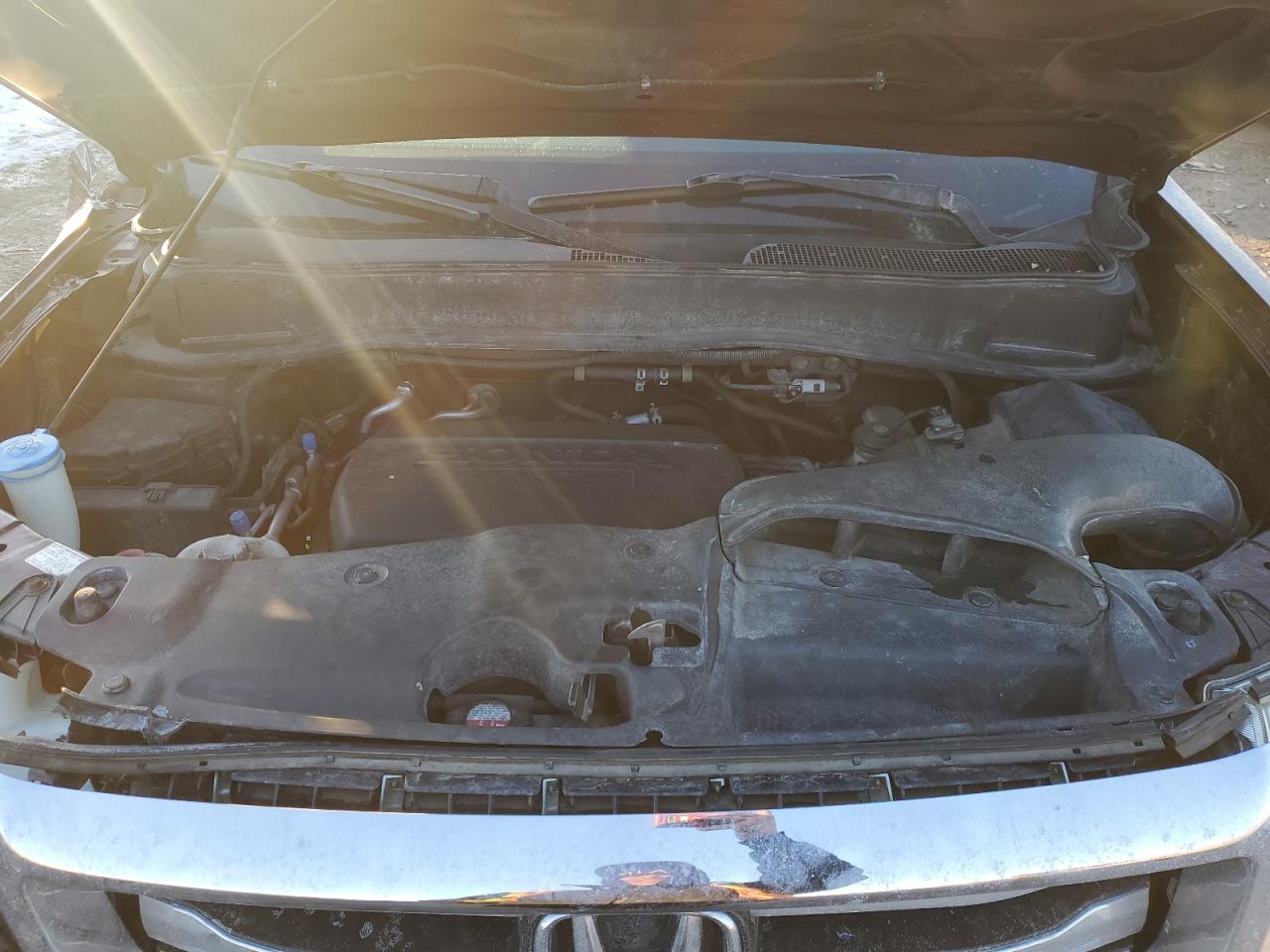 2013 Honda Pilot VIN 5FNYF4H52DB036286 Copart auction photo, side / front end damage thumbnail 13
