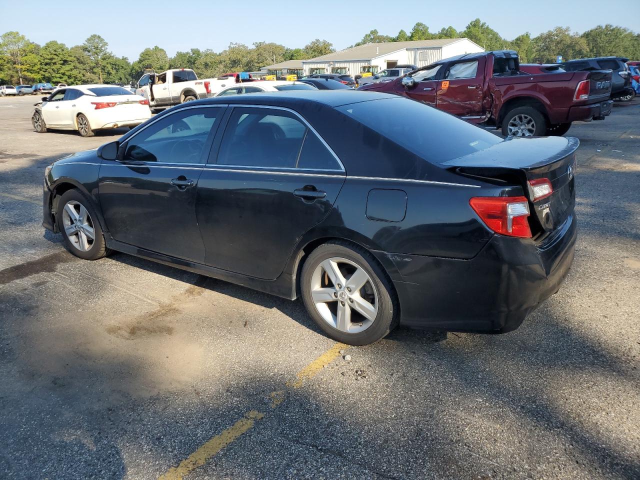 2014 Toyota Camry VIN 4T1BF1FKXEU365190 Copart auction photo, rear end damage thumbnail 2