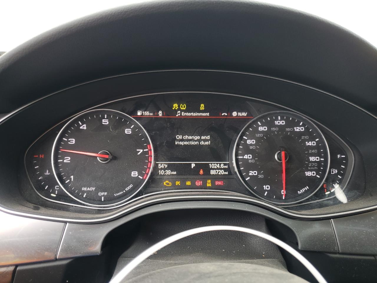 2016 Audi A6 VIN WAUDFAFC9GN083428 Copart auction photo, rear end damage thumbnail 9
