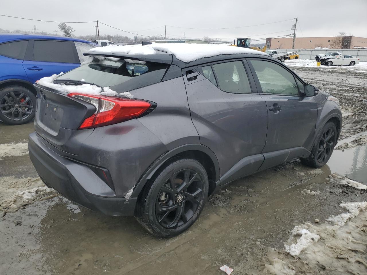 2022 Toyota C-HR VIN JTNKHMBX3N1134968 Copart auction photo, front end / rear end damage thumbnail 3