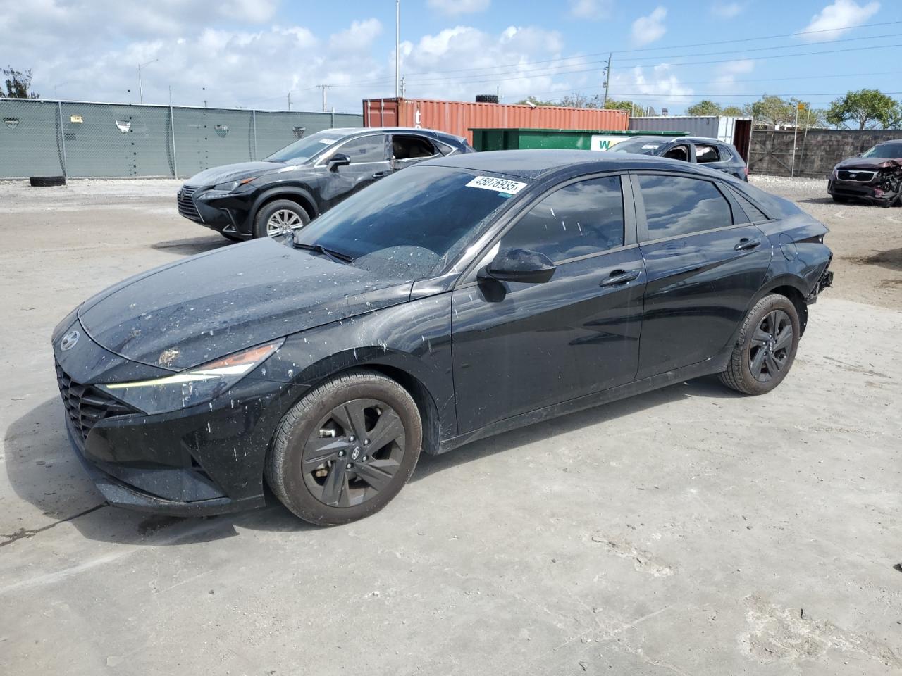 2021 Hyundai Elantra VIN 5NPLM4AG3MH027917