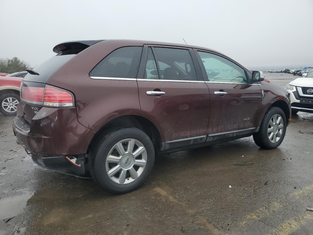 2009 Lincoln MKX VIN 2LMDU88C99BJ13508 Copart auction photo, rear end / front end damage thumbnail 3