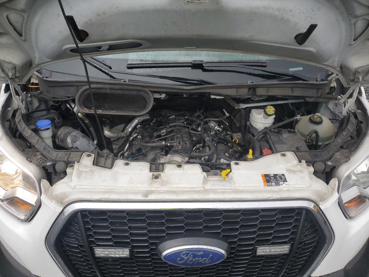 2022 Ford Transit VIN 1FDBR1CG3NKA73142 Copart auction photo, side damage thumbnail 12