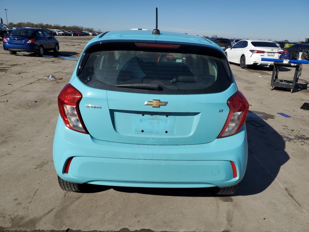 2021 Chevrolet Spark VIN KL8CD6SA5MC729151 Copart auction photo, front end / side damage thumbnail 6