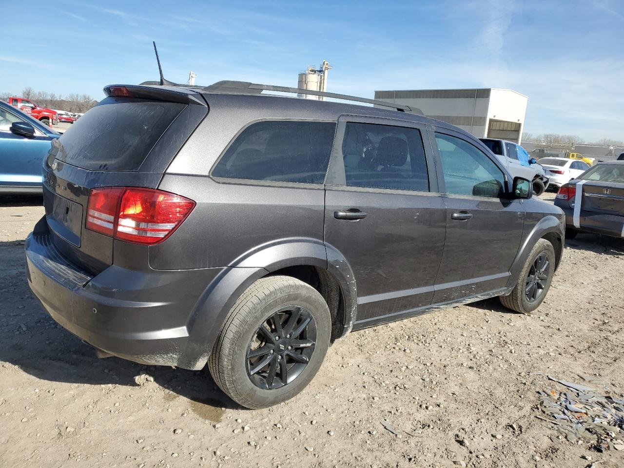 2020 Dodge Journey VIN 3C4PDCAB9LT278231 Copart auction photo, front end / side damage thumbnail 3