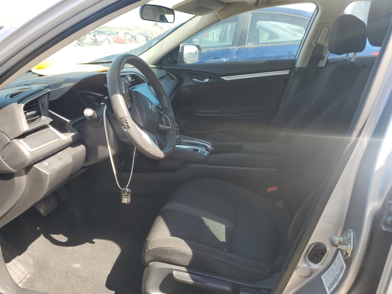 2017 Honda Civic VIN 19XFC1F30HE007638 Copart auction photo, water/flood damage thumbnail 7