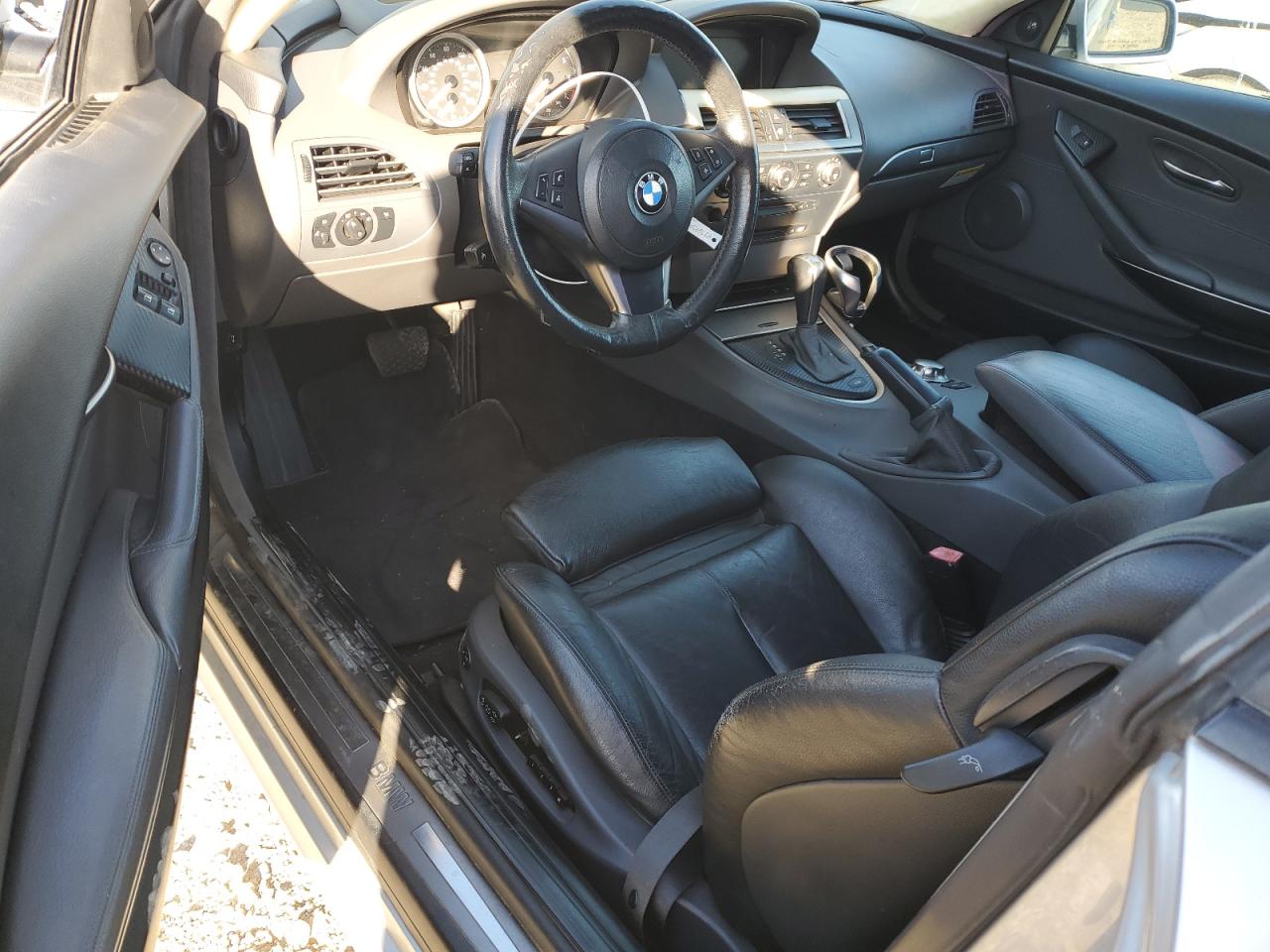 2005 BMW 6er VIN WBAEH73455B193325 Copart auction photo, rear end damage thumbnail 8
