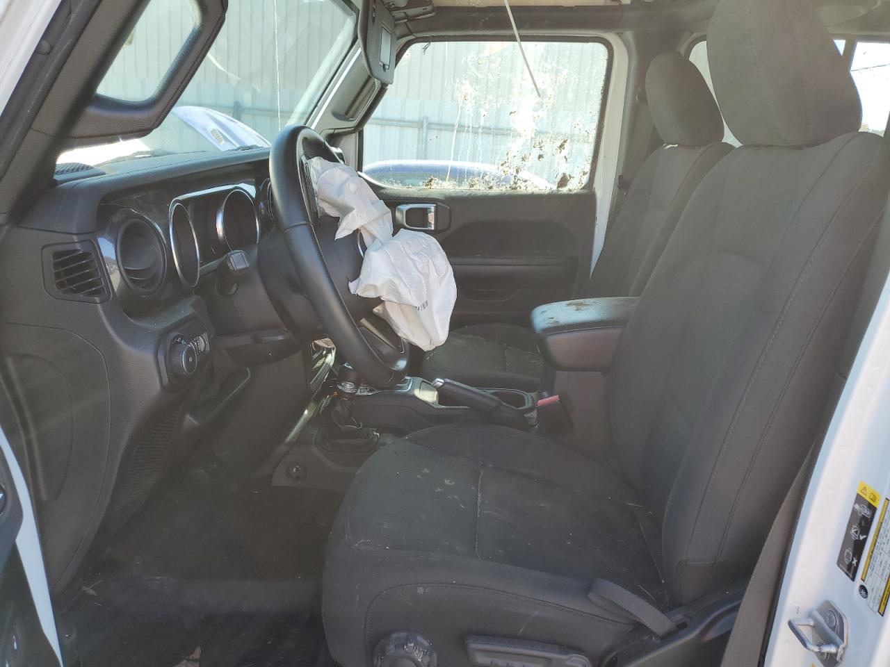 2021 Jeep Wrangler VIN 1C4HJXDN8MW819467 Copart auction photo, rollover damage thumbnail 7