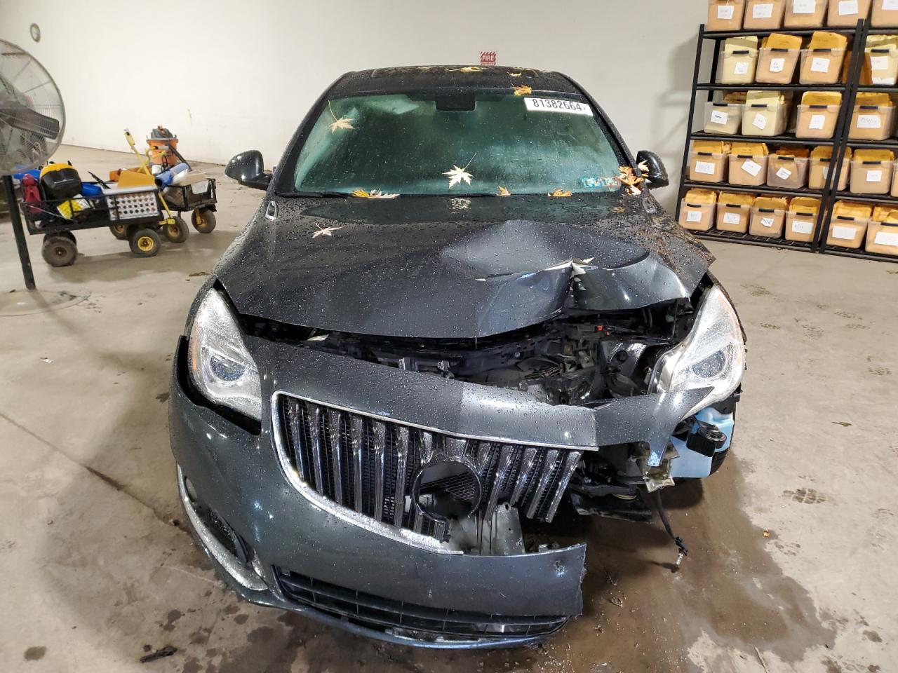 2016 Buick Regal VIN 2G4GK5EX0G9110084 Copart auction photo, front end / side damage thumbnail 5