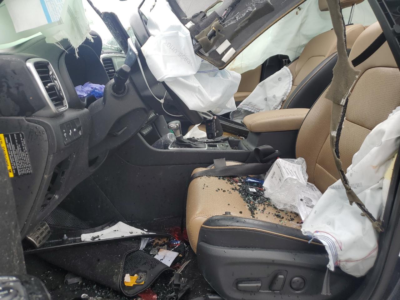 2020 KIA Sportage VIN KNDPR3A60L7718877 Copart auction photo, all over damage thumbnail 7