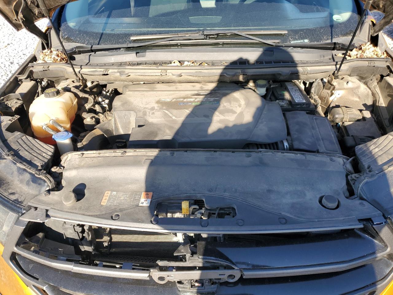 2015 Ford Edge VIN 2FMTK3APXFBB21383 Copart auction photo, front end damage thumbnail 12