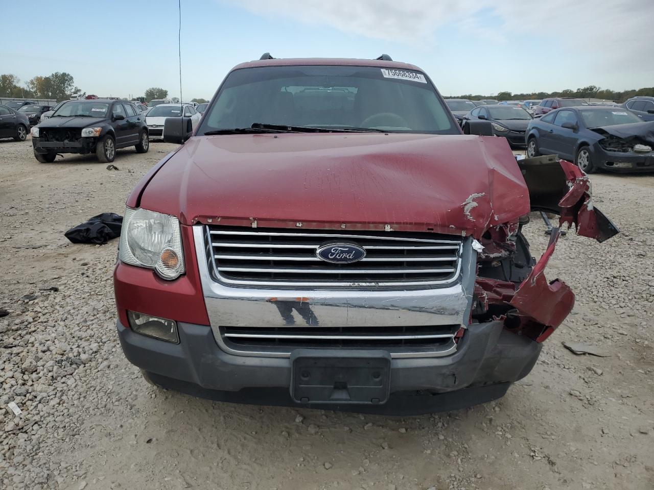2006 Ford Explorer VIN 1FMEU73E86ZA18398 Copart auction photo, front end damage thumbnail 5